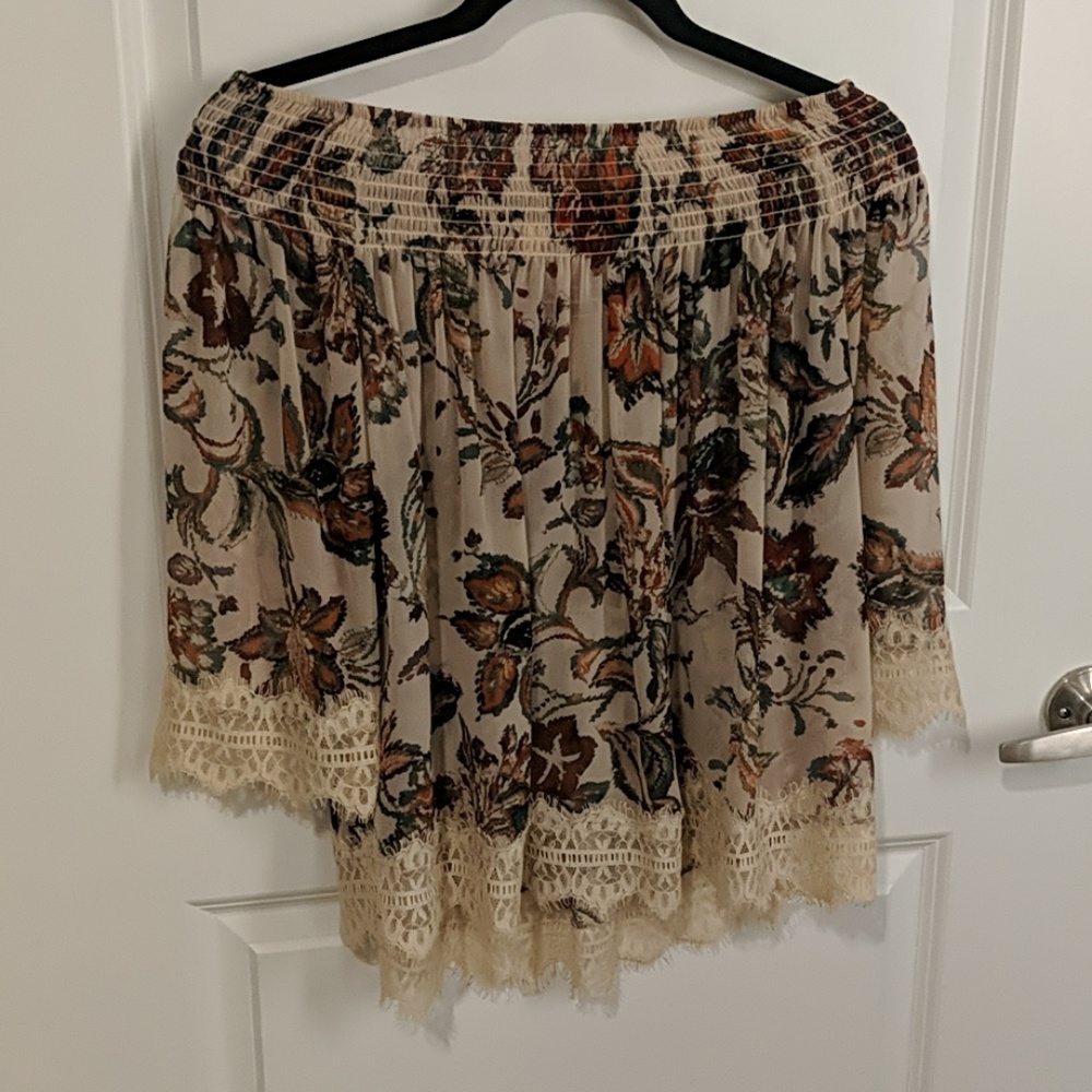Off shoulder top